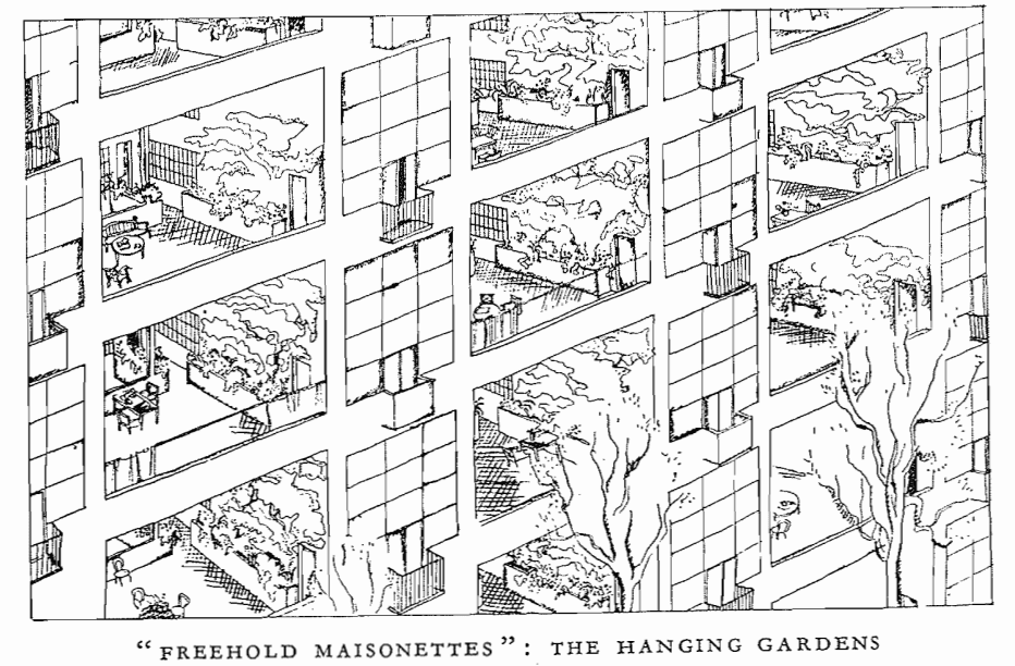 'Freehold Maisonettes': The Hanging Gardens